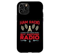 Funny Ham Radio Operador Oigo Voces Hobby Amateur Radio Carcasa para iPhone 11 Pro