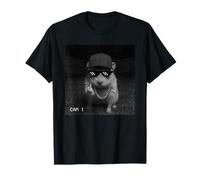 Funny Hamster Flipping Off Middle Finger On Security Camera Camiseta