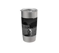 Funny Hamster Flipping Off Middle Finger On Security Camera Vaso térmico de acero inoxidable de doble pared