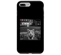 Funny Hamster Sticks out Tongue On Security Camera Carcasa para iPhone 7 Plus/8 Plus
