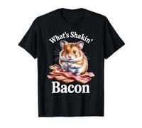 Funny Hamster - What’s Shakin’ Bacon Breakfast Meme Camiseta