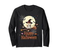 Funny Hamster Witch Candy Spooky Ghost Halloween Costume Manga Larga