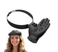 Funny Hand Shaped Sun Hat, Adjustable Novelty Sun Protection Cap, Breathable Summer Headwear for Outdoor Comfort, Lightweight Durable Fabric, Fashion Accessory for Beach Travel Festival Vacation