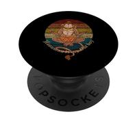 Funny Hanuman es mi Om Boy Dios hindú y Divina vanara PopSockets PopGrip Adhesivo