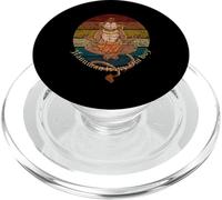 Funny Hanuman es mi Om Boy Dios hindú y Divina vanara PopSockets PopGrip para MagSafe