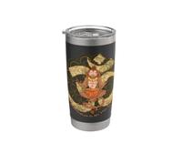 Funny Hanuman es mi Om Boy Dios hindú y divina vanara Vaso térmico de acero inoxidable de doble pared