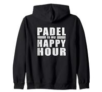 Funny Happy Hour Cita Cool Padel Sudadera con Capucha