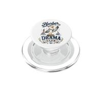 Funny Harbor Drama Club Gaviota Sailorcore Pescadores PopSockets PopGrip para MagSafe