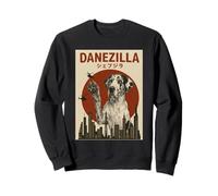 Funny Harlequin Great Dane Dog Lover Sudadera