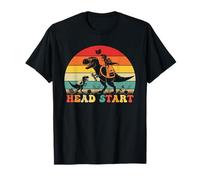 Funny Head Start T Rex Volver a la Escuela Maestro Estudiante Camiseta