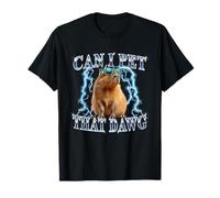 Funny Heavy Metal Band Can I Pet That Dawg Capybara Lover Camiseta