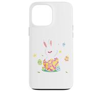 Funny Hello Easter | Lindo Conejo de Pascua | Niños Carcasa para iPhone 13 Pro MAX