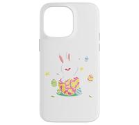 Funny Hello Easter | Lindo Conejo de Pascua | Niños Carcasa para iPhone 14 Pro MAX