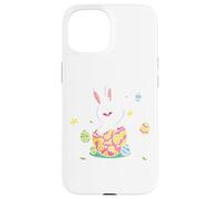 Funny Hello Easter | Lindo Conejo de Pascua | Niños Carcasa para iPhone 15