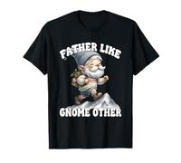 Funny Hiker Dad Saying And Father Gnome Pun For Trail Runner Camiseta