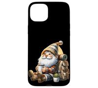 Funny Hiker GNOME Dad with Hiking Coffee Pot For Camping Carcasa para iPhone 15 Plus