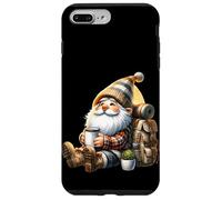 Funny Hiker GNOME Dad with Hiking Coffee Pot For Camping Carcasa para iPhone 7 Plus/8 Plus