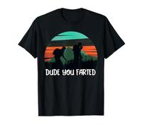Funny Hiking Camping Outdoors Dude You Farted Hikers Gift Camiseta