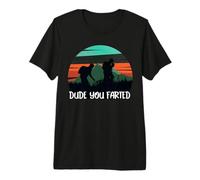 Funny Hiking Camping Outdoors Dude You Farted Hikers Gift Camiseta Premium