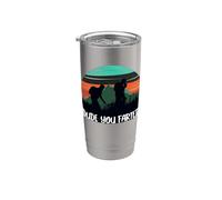 Funny Hiking Camping Outdoors Dude You Farted Hikers Gift Vaso térmico de acero inoxidable de doble pared