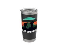 Funny Hiking Camping Outdoors Dude You Farted Hikers Gift Vaso térmico de acero inoxidable de doble pared