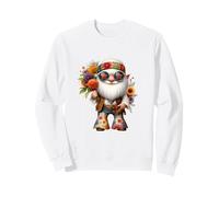 Funny Hippie GNOME Dad In Boho Hippie Pants For Women Groovy Sudadera