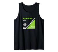 Funny Hockey es Vida, el Resto Son Solo Detalles Camiseta sin Mangas