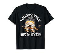 Funny Hockey Saying For Women Ice Hockey GNOME Hockey Girl Camiseta