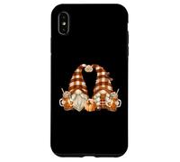 Funny Holiday Gnomes Cute Thanksgiving Fall Pumpkin Spice Carcasa para iPhone XS MAX