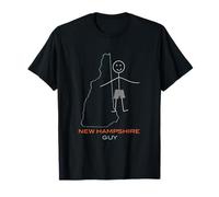 Funny Hombre New Hampshire, NH Boys New Hampshire Camiseta