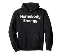 Funny Homebody Humor Design Cozy Introvert Vibes Tees Sudadera con Capucha