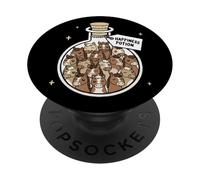 Funny Horse Happiness Potion Zoo Niños Niñas Niños PopSockets PopGrip Adhesivo