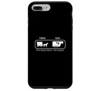 Funny Horse Trailer Meme Evolución Carcasa para iPhone 7 Plus/8 Plus