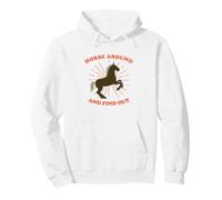Funny Horses - Caballo Alrededor y descúbrelo Sudadera con Capucha