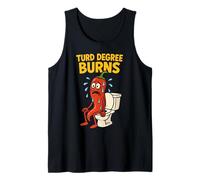 Funny Hot Chili Pepper Spicy Food Turd Poo Pun Toilet Humor Camiseta sin Mangas