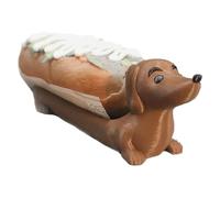 Funny Hot Dogs Serving Tray - 21.5x6.5x8cm Funny Snack Dinner Tray Holder | Hot Dog Holder For Home Family | Gatherings Parties Restaurants Dachshund Puppy Shape | Adorable Design Fun Dining Experienc