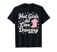 Funny Hot Girls Do Line Dancing Camiseta