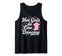 Funny Hot Girls Do Line Dancing Camiseta sin Mangas