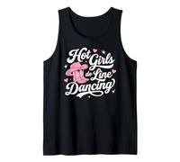 Funny Hot Girls Do Line Dancing Camiseta sin Mangas