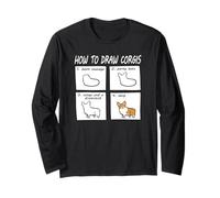 Funny How To Draw Pembroke Welsh Corgi Dog Lover Manga Larga