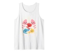 Funny Human Anatomy Sonriendo niños Camiseta sin Mangas