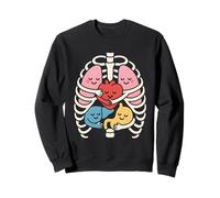 Funny Human Anatomy Sonriendo niños Sudadera
