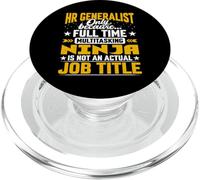 Funny Human Resources Generalist Job Title PopSockets PopGrip para MagSafe
