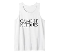 Funny Humor Avocado Keto GGame of Ketones Keto Diet Camiseta sin Mangas