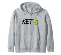 Funny Humor Avocado Keto Graphic T-Shirt, Avocado Keto Diet Sudadera con Capucha