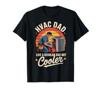 Funny HVAC Dad Like a Regular Dad but Cooler Camiseta