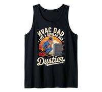Funny HVAC Dad Like a Regular Dad but Dustier Camiseta sin Mangas