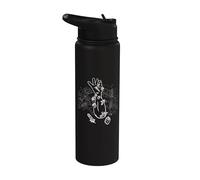 Funny HVAC Tech Technician Heating HVAC Tool Cooling Stainless Steel Insulated Water Bottle
