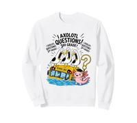 Funny I Axolotl Preguntas 3er Grado Clase Juego de Palabras Grito Gaviota Sudadera