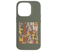 Funny I Came I Saw I Forgot What Elderly Forgetful Dementia Carcasa para iPhone 14 Pro